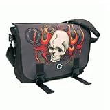 DadGear Messenger Diaper Bag - Flames