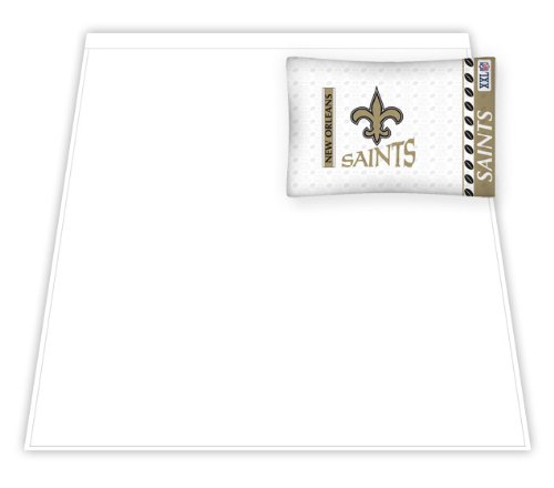 NFL New Orleans Saints Micro Fiber Sheet Set Twin