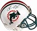 Ronnie Brown autographed Football Mini Helmet (Miami Dolphins)
