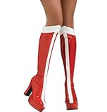 Wonder Woman(TM) Boots (UK size 7-8, patent) - Secret Wishes(R)