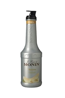 Monin Banana Fruit Puree,1 Liter bottle from Monin Inc.
