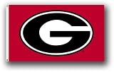 Georgia Bulldogs Georgia G Red Background 3X5 Flag - NCAA