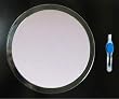 Large 10 Suction Cup 8X Magnifying Mirror with Precision Tweezers