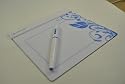 Aiptek Hyper Pen Mini Ocean Grafik Tablet Geeignet für Illustrationen, Entwürfe, Bildbearbeitung, Webseiten- Design oder Unterschriften weiß