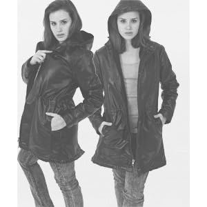 Buy American Apparel Unisex Shiny Denim Winter Jacket by American Apparel