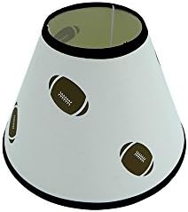 Outstanding Household Mini Ceramic Table Lamp with Frabic Shade (American Football)