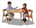 STAKMORE JRT-Juvenile Folding Table Natural Finish