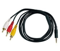 Childrens Toyshop  Electronics : Archos - Video / audio cable - composite video / audio - mini-phone 3.5 mm 4-pole (M) - RCA (M)