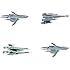 Metal Earth 3D Model Kits - Dark Horse Mass Effect Set of 4 - Turian Cruiser - SX3 Alliance Fighter - Alliance Cruiser - SR2 Normandy