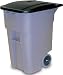 Health & Personal Care : RUBBERMAID COMM PROD #9W27-28 50 GAL GRY Trash Can