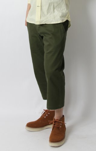 6Color ツイルクロップドショートワークチノパン