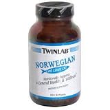 TwinLab Norwegian Cod Liver Oil, Softgels 250 softgels