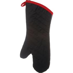 Gourmet Classics Trim Pyrotex Mitt, RedGourmet Classics Trim Pyrotex Mitt