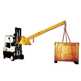 Hd Adjustable Pivoting Forklift Jib Boom Crane 4000 Lb. Capacity