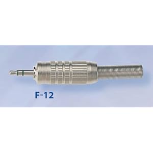 【クリックで詳細表示】CANARE 3.5φステレオミニプラグ F-12： 家電・カメラ