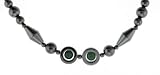Hematite Necklace 16-18 Inches in Length - Jade in 2 Circles