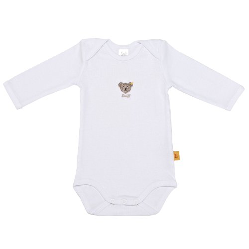 Steiff Unisex - Baby Body 0008502, Gr. 86, Wei&szlig; (bright white 1000) Preisvergleich