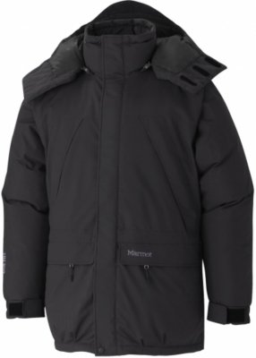 Marmot Men's Yukon Classic Parka, Black, Large