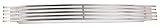 American Fluorescent Bilbao Vanity, Smooth White Acrylic Diffuser with Satin Aluminum Lines, 32-Inches 17W #BBV217SAE8