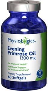 Physiologics - Evening Primrose Oil 1300 mg 60 Softgels [Health and Beauty] by PhysioLogics