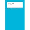 Max Frisch: Andorra. Lekt�reschl�ssel