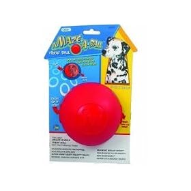Amaze-A-Ball Rubber Treat Ball Dog Toy, Large