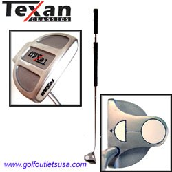 Texan Classics White Ball BELLY Putter