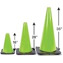 Fluorescent Lime Traffic Cone