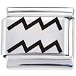Body Candy Italian Charms Laser Zodiac Sign - Aquarius