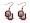 Oklahoma Sooners Ou Dangle Logo Earring Set Ncaa Charm Gift Image #1