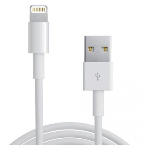 D & K Exclusives® 6 Ft - 2M Extra Long USB Cable for Apple iPhone 5, 5S, 5C iPad, iPod Sync Cable Power Cord with Wall Charger (White)
