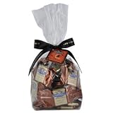 Ghirardelli Chocolate Large Milk & Pumpkin Spice Caramel SQUARES Gift Bag, 50 pieces