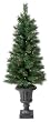 4' Westbrook Artificial Porch Tree With 70 Clear Twinkle Lights