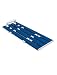 AKW Tromode 4-Slat Bathboard and Shower Seat, 28 1/2", Blue with White Handle