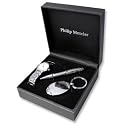Philip Mercier - GIFT 13 - Montre Femme - Quartz analogique - Stylo, Porte-clés et boîte assortis