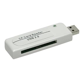 New High Speed USB2.0 CF (Compact Flash) Card reader supports SanDisk Kingston Adata Sony Toshiba... by 