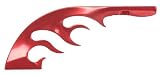 Custom Products Spyder Flame Drop Forward - Red