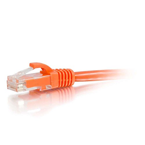 C2G / Cables To Go 27814 Cat6 Snagless Unshielded (UTP) Network Patch Cable, Orange (14 Feet/4.26 Meters)