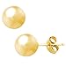 14 Karat Yellow Gold Ball Earrings