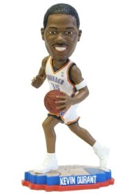 Oklahoma City Thunder Kevin Durant Forever Collectibles Court Base Bobble Head