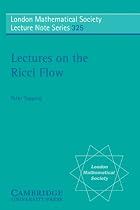 Lectures on the Ricci Flow