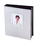 Personalized Silver Satin Frame Cover Photo Album with Free Engraving & Shipping