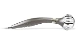 Homedics HG-10 HydraGel Rechargeable Hand Held 2 Speed Massager, Silver