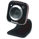 Microsoft LifeCam VX-5000 Webcam  (Red Accent)