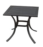 Ace Courtyard Creative TMS20SG Bordeaux Patio Side Table 20x 20x 18