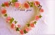 50 Memo/Enclosure/Floral/Gift Cards - I Love You (MC2023)