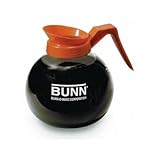 BUNN 06088.0001 12-Cup Glass Coffee Decanter, Orange