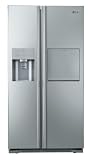 LG GS5162AEEV Side-by-Side / A+ / Kühlen: 354 L / Gefrieren: 173 L / Brushed Steel / Eis-, Crushed Ice- und Wasserspender / Opti Temp Zone (regelbar für -3°C, -1°C und +4°C)