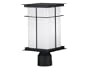 Kenroy Home 70003TB Mesa Medium Post Lantern with 6-Inch Shade