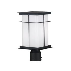 Kenroy Home 70003TB Mesa Medium Post Lantern with 6-Inch Shade by Kenroy Home